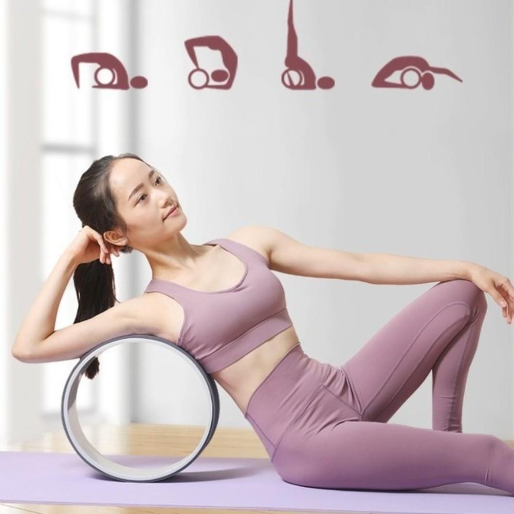 Muskelmassage Yoga Rad Multifunktional Rückentraining Rücken trainierendes Rad Hüfttraining Trainingswerkzeug Fitness Kreis