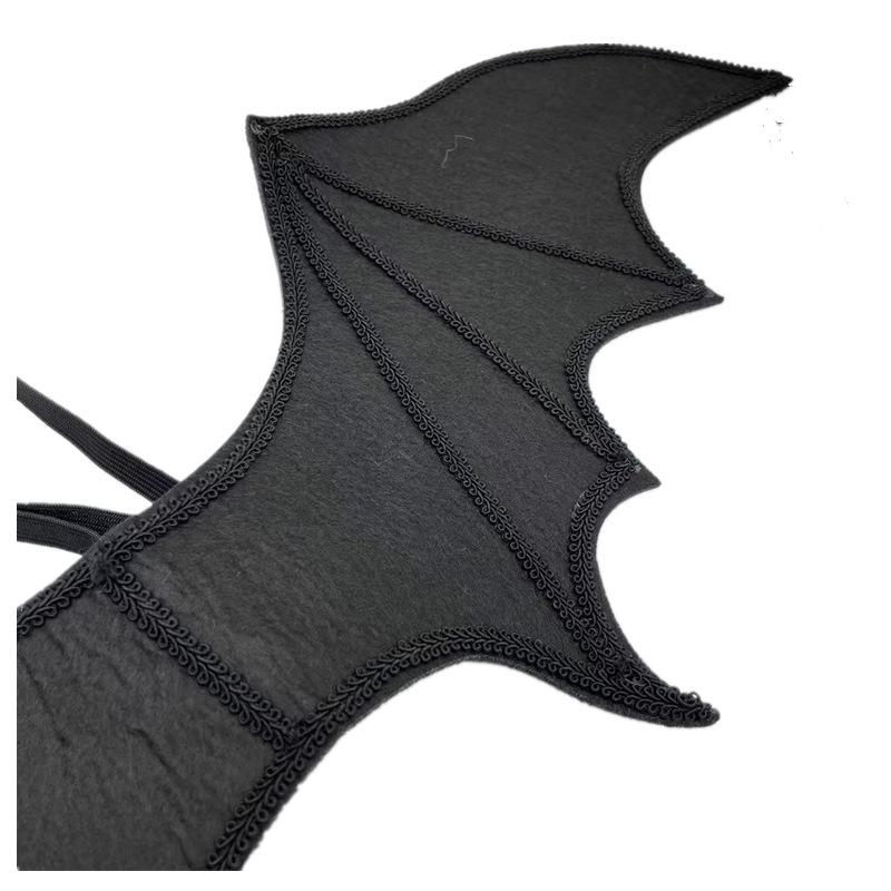 Handmade Lace Bat Wings Halloween Costume