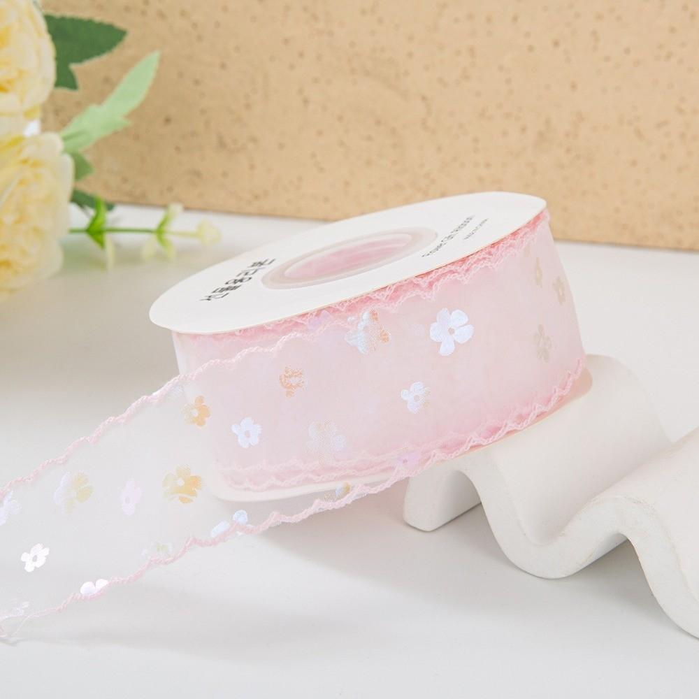 Sequin Snow Gauze Fabric Ribbons Stripe Pattern DIY Ribbons New Satin Ribbons  Gift Wrapping
