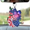 Acrylic Playful Car Decor Quirky Cartoon Hanging Ornament Versatile Bag And Home Use