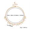 Double Layer Conch Starfish Shell Tassel Rice Beaded Waist Chain For Women Men Ocean Gravel Belly Chain Summer Boho Body Jewelry