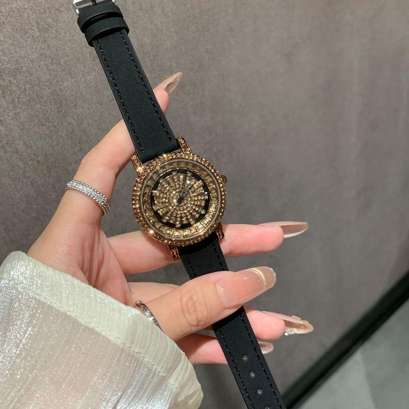 Diamond-encrusted Transshipment Niche Luxury Waterproof Women Trend Student Watch Women