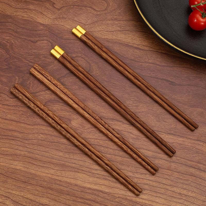 Dome Fu Zi Chicken Wings Log Chopsticks Household Tableware Solid Wood Chopsticks No Paint No Wax
