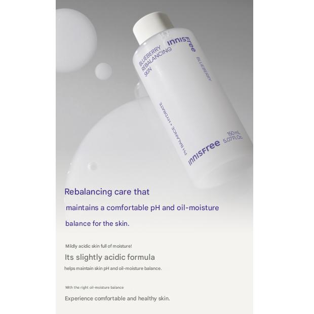 Innisfree Blueberry Rebalancing Skin&Lotion 150ml/130ml