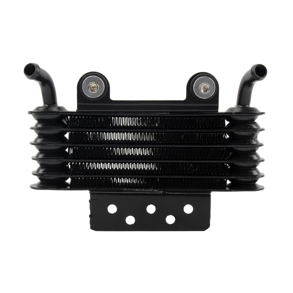 Universal 5 Row Motorcycle Oil Cooler Aluminum Engine Oil Radiator Cooling System for 125cc 150cc 200cc 250cc Dirt Bike
