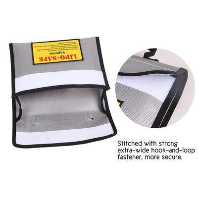 Custodia protettiva per batteria LiPo ignifuga e antideflagrante