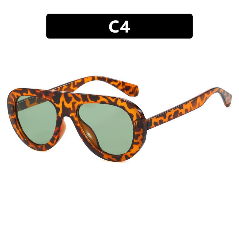 Small Frame Toad Round Sunglasses, The Same Style, Fashionable Personalized Sunglasses, Sunglasses, Advanced Sense