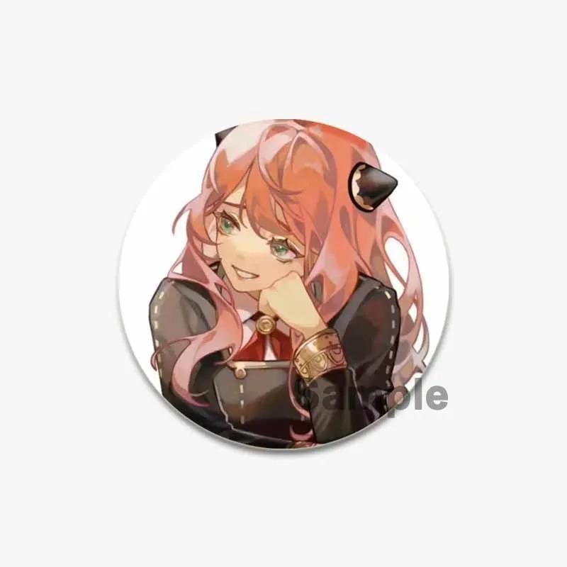 32/44/58mm SPY × FAMILY Badge Cute Anime Anya Forger/Damian Lapel Pins 58mm Round Brooch for Backpack Clothes Accessories Fan Jewelry Gift