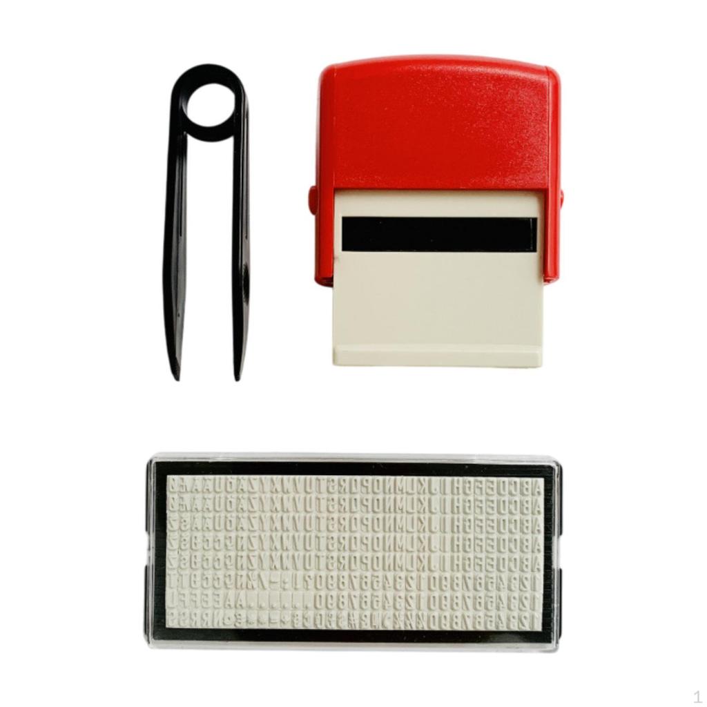 DIY Benutzerdefinierter Stempelset-Druck für die Schule