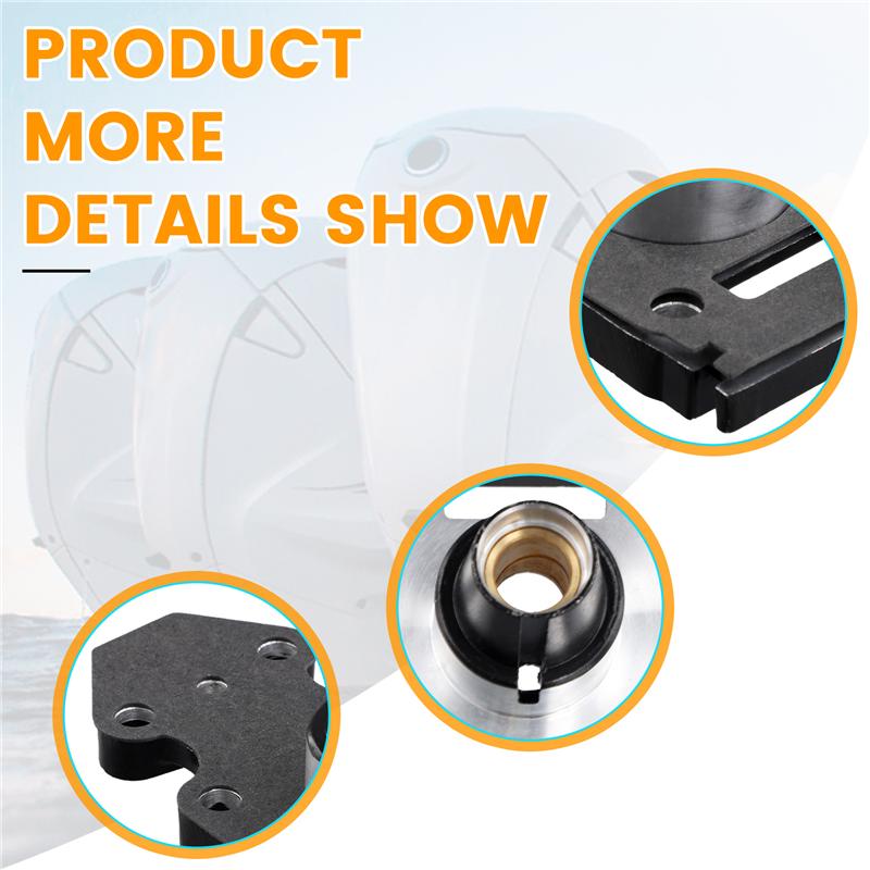 63V-45331-00-5B Housing, Bearing For Yamaha 9.9HP 15HP With Bush 90381-14020 Oil Seal 93101-20048 Gasket 63V-45315-A0-A87Q