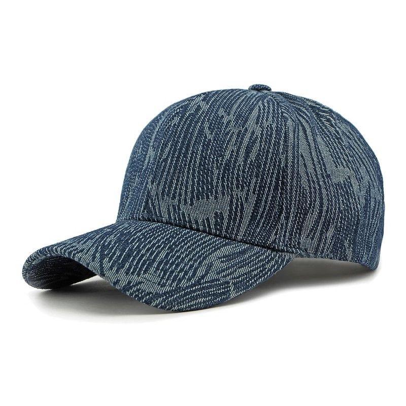 

Ковбойская бейсболка, мужская и женская жесткая кепка для защиты от солнца, модная и универсальная кепка-утконос, ковбойская шляпа темно-синий