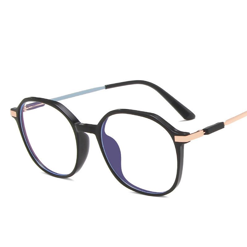 

Clear Anti Radiation Filter Glasses Women Men Metal Round Luxury Eyewear Small Fresh Female Male Computer Glasses Frame