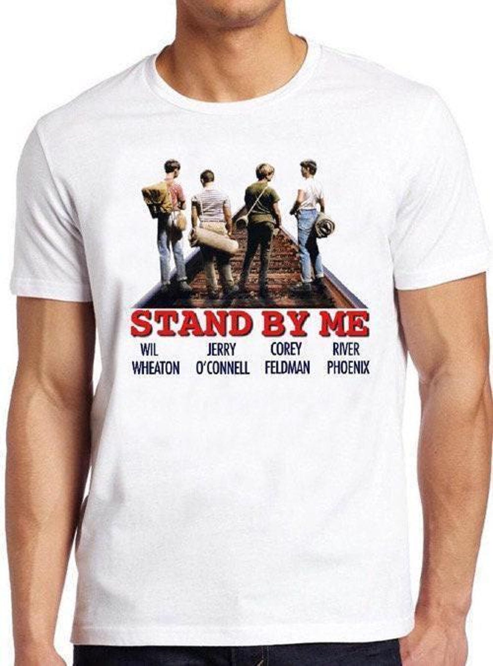 Stand By Me T Shirt B87 Classic Comedy Movie Poster Retro Cool Top Tee M