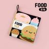 Not Be Torn Baby Cloth Book Interactive Soft Infant Book Toddler Toy Baby Words Book  Parent-child