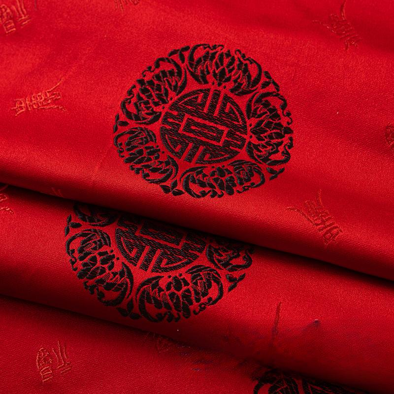100x75cm Dragon Pattern Jacquard Brocade Fabric for Dresses Hanfu Cheongsam Pillowcases Upholstery Sewing Cloth Black Blue
