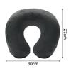 U-shaped Neck Pillow Inflatable Memory Foam for Fatigue Relief Ideal Travel Flight Headrest Comfortable Sleep Support Cushion