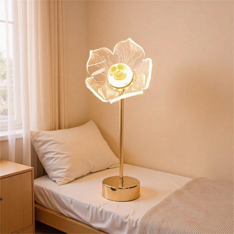 Elegant Acrylic Butterfly Table Lamp - Ideal for Bedrooms, Bedside, Hotels & Dining Spaces
