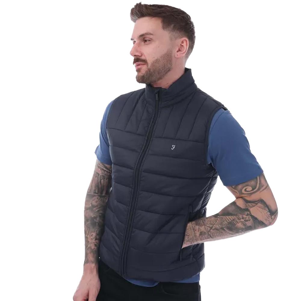 Farah Mens Arsenal Wadded Gilet