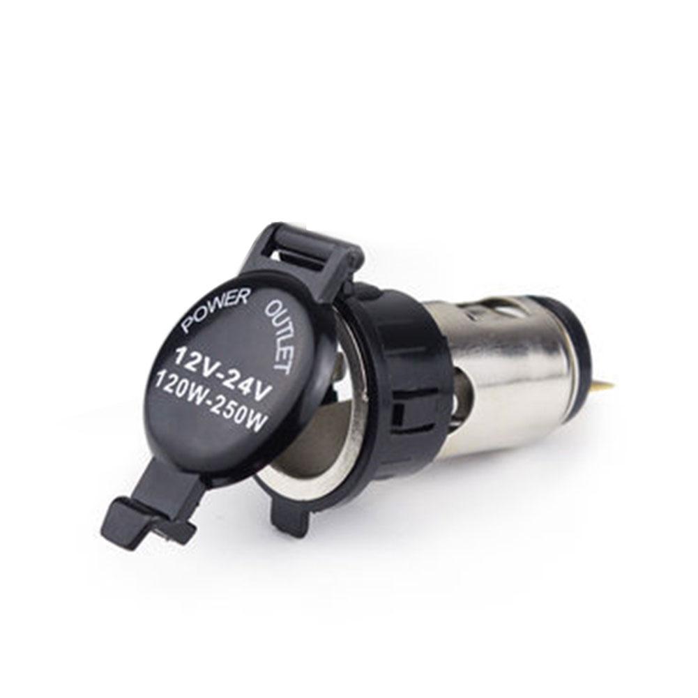 Universal Car Charger Power Plug Adapter Cigarette Car Interior Truck Accessories Motorcycle Po V9N8
