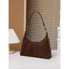 Frosted Texture Underarm Bag Vintage Genuine Leather Commuter Women's Bag 2025 New Single Shoulder Tote Bag Versatile Casual Women's Bag