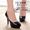 Autumn High Heels: Wine Glass Heel Platform Shoes for Women, Nightclub Fashion, Korean Style