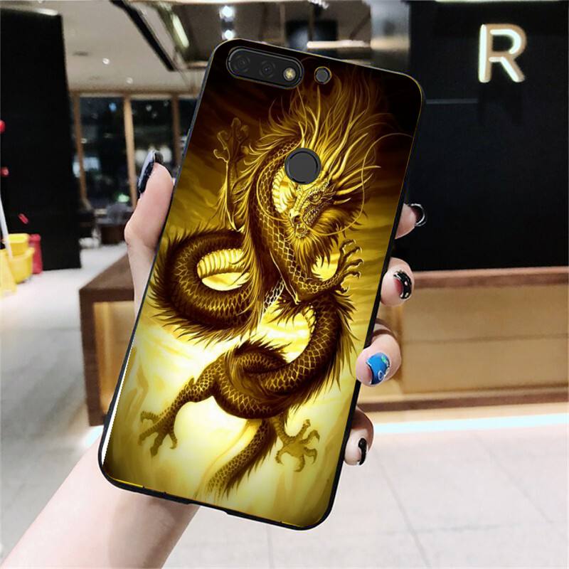 FHNBLJ Japanese DRAGON TATTOO Phone Case For Huawei Honor 7A 8X 9 10 20lite 10i 20i 7C 8C 5A 8A Honor Play 9X pro Mate 20 lite