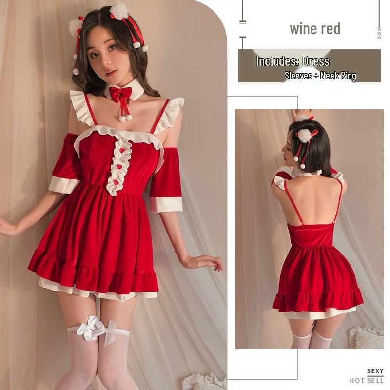 Sexy Bunny Girl Cosplay Weihnachts- & Neujahrsset