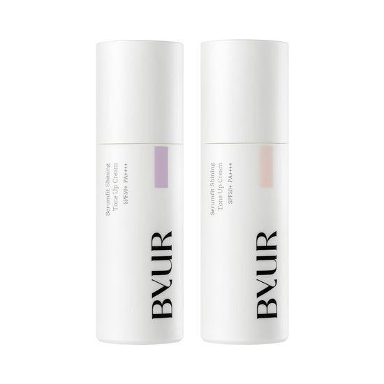 By Your Serum Fit Shining Tone-Up Cream 40g (Pink Beige/Lavender)