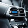 1 STÜCK 2 In 1 Auto Uhr Thermometer Lüftungsschlitz Clip-on Leuchtende Uhr mit Hintergrundbeleuchtung LCD Digitalanzeige Auto Uhr Autozubehör Innenraum