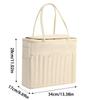 Knitting Crochet Organizer Large Capacity Yarn Organizer Bag Portable Organizer Tote Crochet Project Bag Knitting Travel Tote