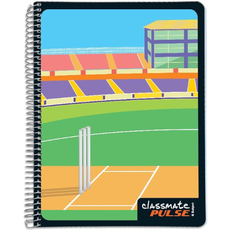 Classmate Premium 6 Subject Notebook - 203mm x 267mm, Soft Cover, 300 Pages, Single Line