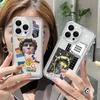 New Great Art Aesthetic David Mona Lisa Soft Clear Phone Case For iPhone 16 14 15 11 Pro Max X XR XS 7 8 Plus SE 2022Soft Cover