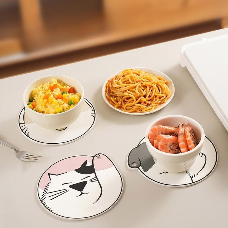 Heat-insulating Pads, Coasters, High-temperature Resistant Tea MATS, Stable Anti-slip Table MATS, Heat-resistant Pot and Bowl MATS, and Placemats