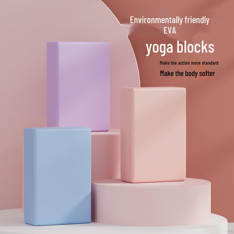 Jinniaobird Eco-friendly EVA Yoga Blocks (Set of 2)
