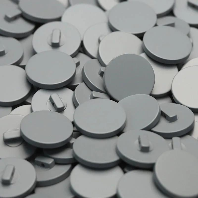 10pcs Beautiful Resin Buttons Solid Color Smooth Resin Round Shank Buttons Winter Coat Sewing Accessories