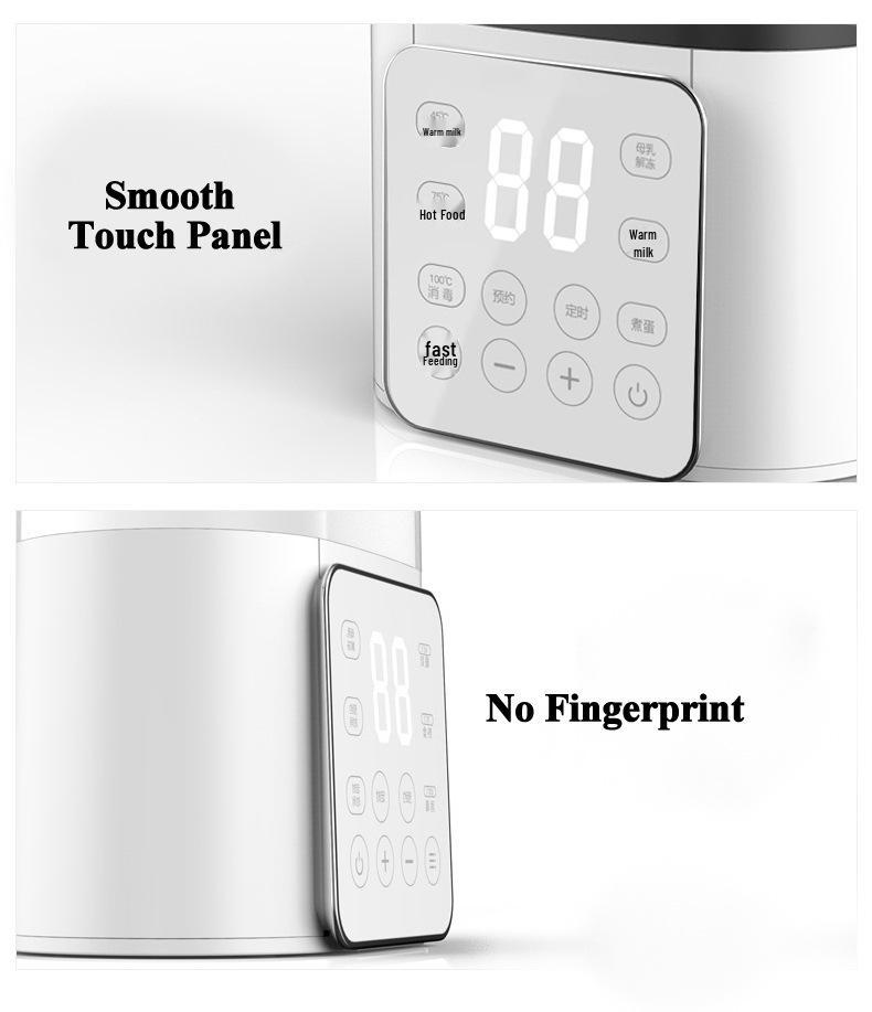 Automatic Baby Bottle Warmer with Constant Temperature, Milk Thawing, and Disinfection Features