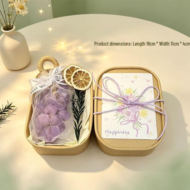 Handmade Crystal Grape Cluster Soap Gift Set - Transparent Simulation Grape Soap