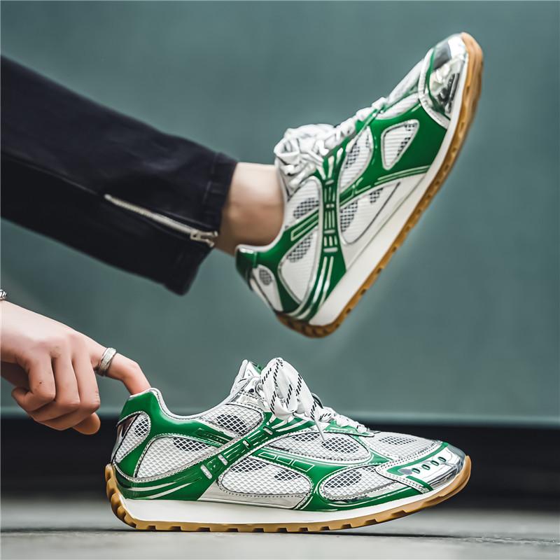 Youth Adult Fashion Trend Mesh Men's Shoes Retro Outdoor Leisure Sports Shoes Running Shoes