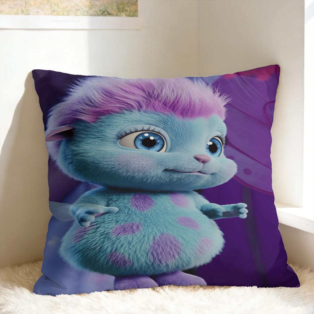 Pillow Case B-Bibble Doll Soft  Pillow Cover For Office Car Home Decor Novelty Pillowcases