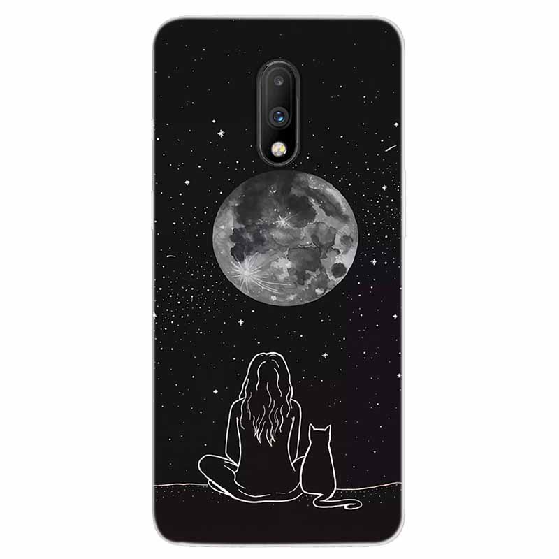

6.41 For OnePlus 7 Phone Case Clear TPU Soft Silicone Back Cover Case For OnePlus 7 Case 1+7 One Plus 7 OnePlus7 Coque Funda OnePlus 7