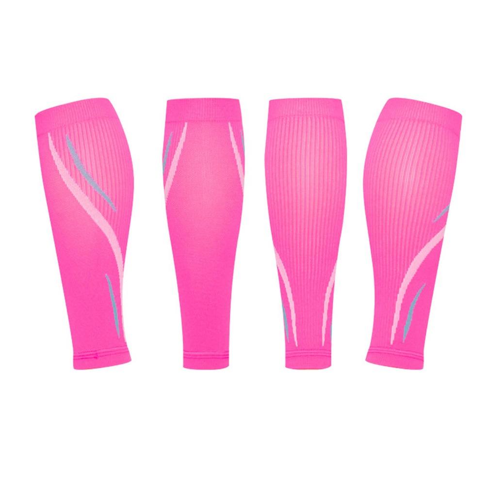 1 Pair Leg Cover Compression Leg Sleeves Professional Breathable Calf Compression Sleeve Non-Slip Sweat Absorption