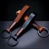 Breloc Retro Handmade din Piele Naturală de Vacă cu Sfoară Brelocuri Metalice Suport Chei sau Capac Cheie pentru Bărbați sau Femei Breloc Auto Cadouri