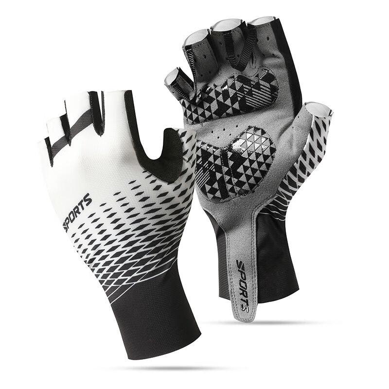 LiShi Summer Half-Finger Shock-Absorbing Cycling Gloves