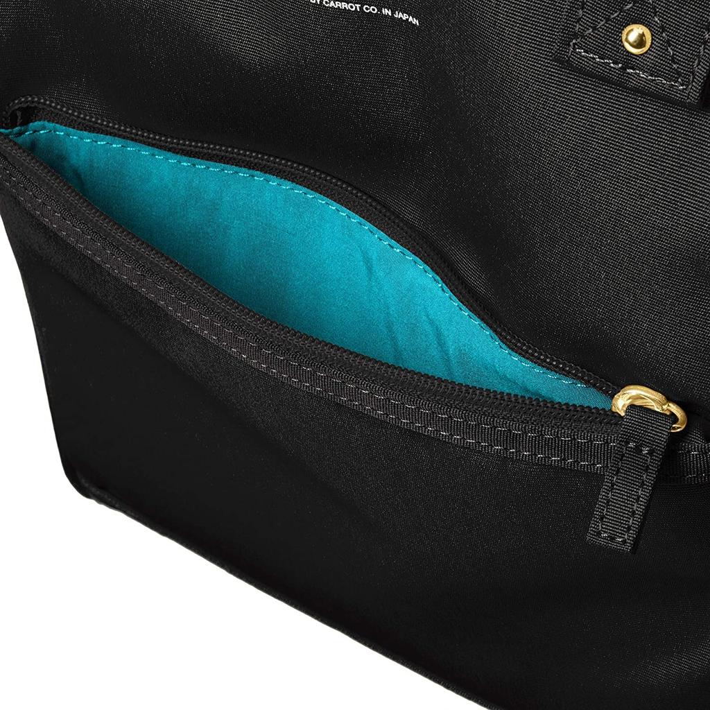 Anello Grande SPS GUB3014Z Backpack (Small), A4 Size, Water-Repellent, Multi-Storage, Black