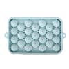 In Stock 25-Grid Silicone Ice Ball Tray with Lid, Easy-Release Round Ice Cube Mold for Fruit Infusions
