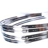 5pcs 8mm-700mm Pipe Clamps Heavy Duty Stainless Steel Hose Clips Car Fuel Hose Pipe Clamps Worm Drive Durable Anti-oxidation