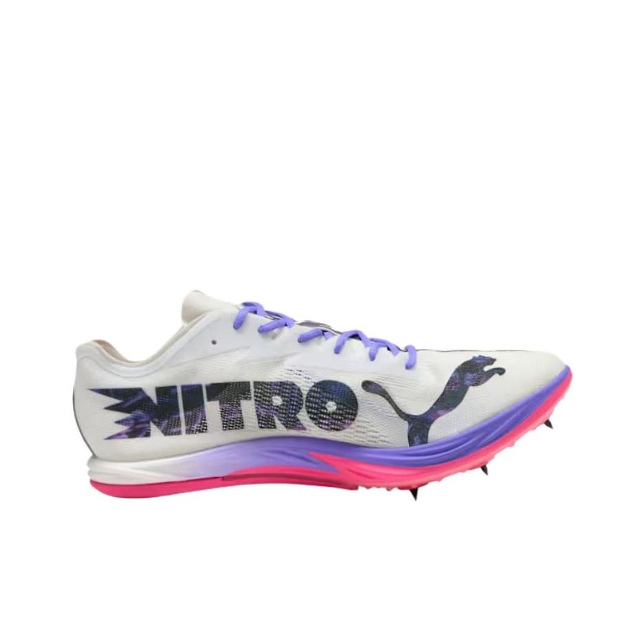 Puma evoSPEED Nitro Elite 3 Long Distance White Fluro Pink Unisex Sneakers Puma-White Puma-Black Fluro-Pink-Pes 312330-01