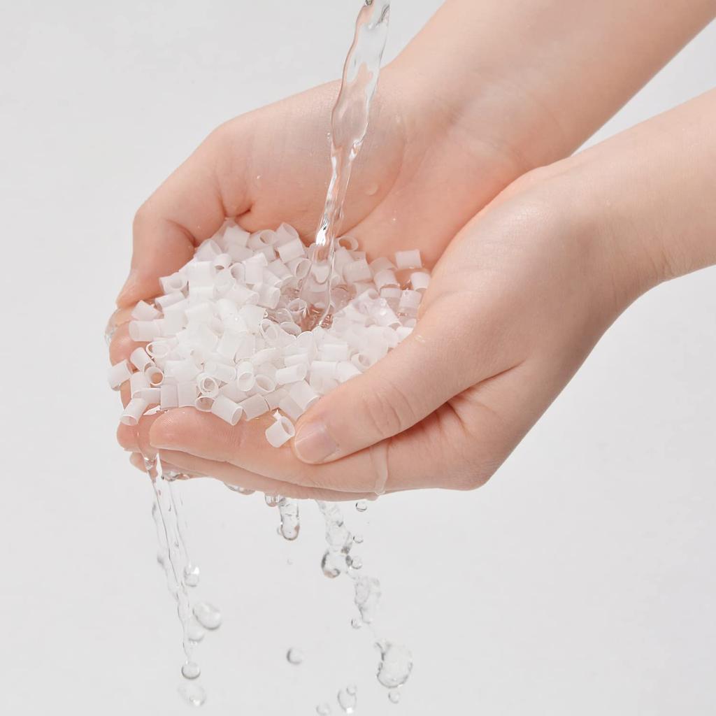 Hagiwara Pipe Pillow Refill, White, 300g [Softil], Washable, Fluffy, Soft Pillow Cushion Filler, Made in Japan, Size: Approx. 33cm x 22cm x 10cm,