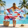 Celta Vigo FC Print Quick Dry Beach Towel Microfiber Absorbent Portable Travel Swimming Towel
