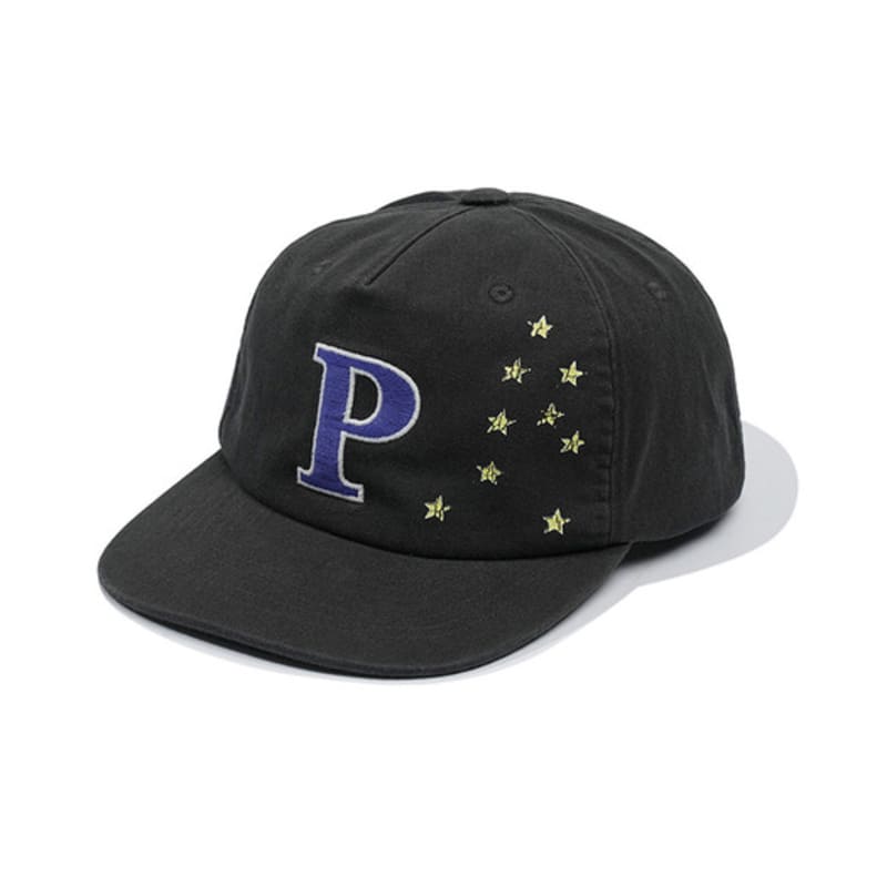 MY NAME IS PETER 5-PANEL P STAR cap - CHARCOAL